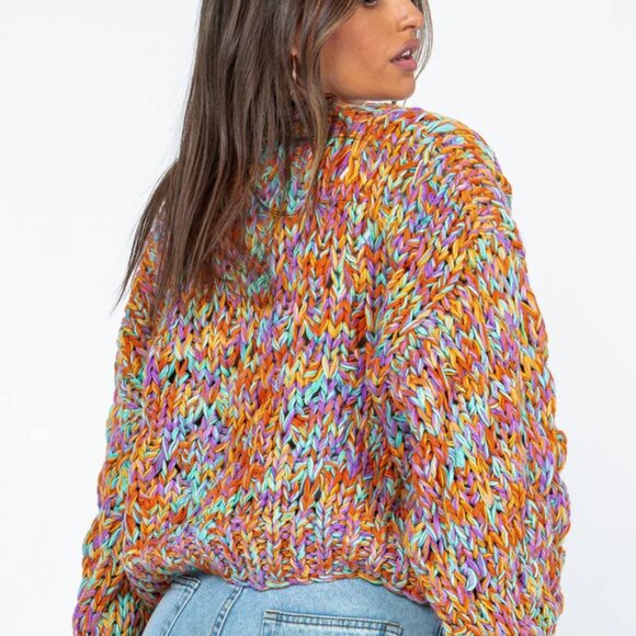 Princess Polly Candy Cardigan Size M/L - Picture 3 of 4